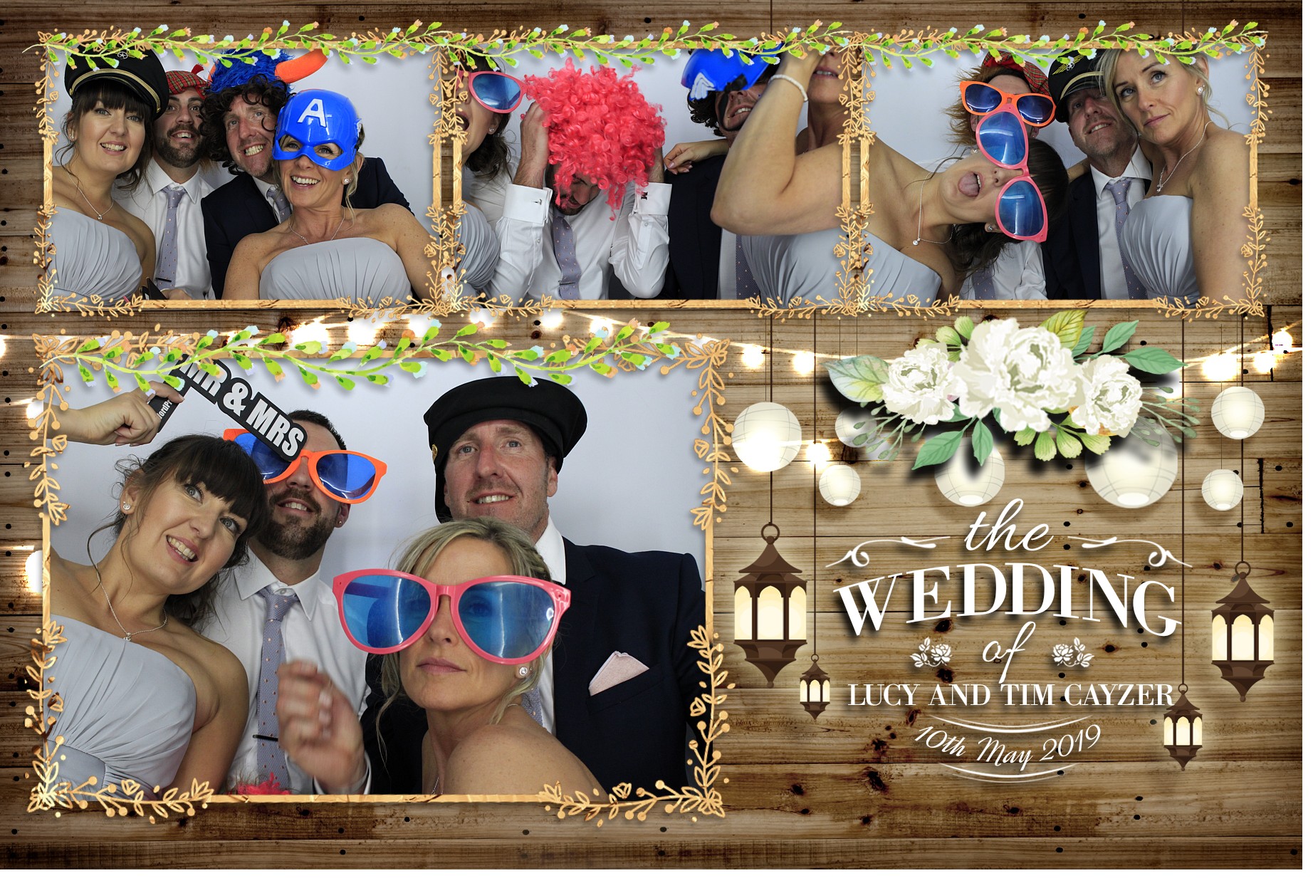 Lucy & Tim's Wedding | View more photos from the event at gallery.myphotoboothexperience.co.uk/u/MyPhotoBoothExperienceLtd/Lucy-Tims-Wedding